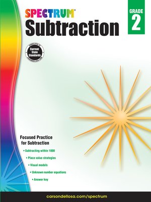 cover image of Subtraction, Grade 2